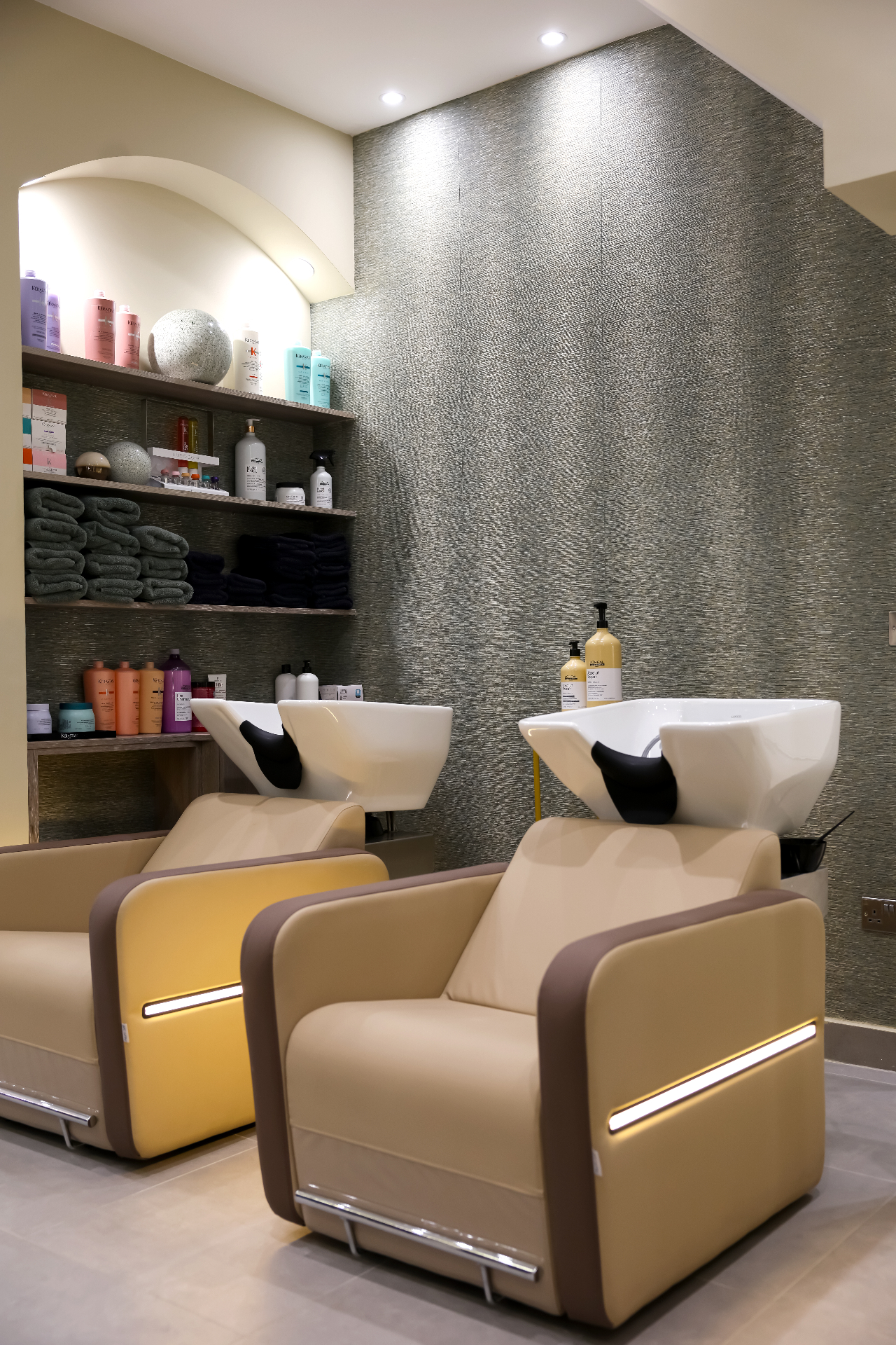Wash stations & product library